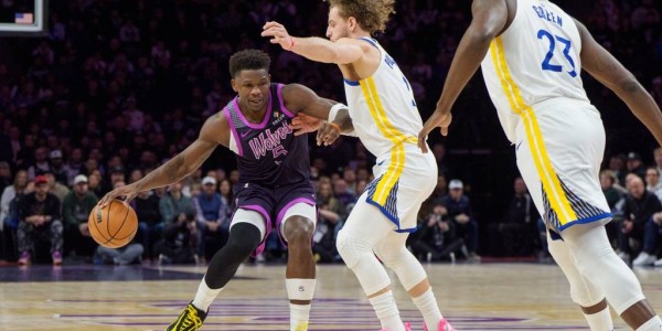 库里26分爱德华兹空砍32+11 勇士大胜森林狼